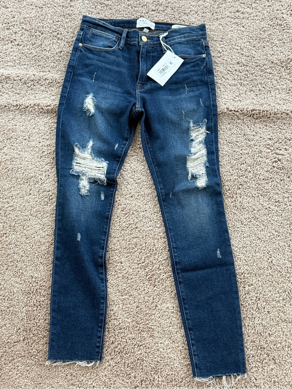 New! Frame skinny Jeans size 27